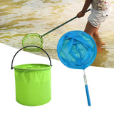 Maxbell Colorful Children's Fishing Net Extendable Retractable for Caterpillar