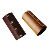 Maxbell Portable Gas Canister Cover Gas Cylinder Tank Cover for Camping Cooking Red Brown