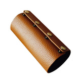 Maxbell Portable Gas Canister Cover Gas Cylinder Tank Cover for Camping Cooking Light Brown