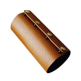 Maxbell Portable Gas Canister Cover Gas Cylinder Tank Cover for Camping Cooking Light Brown