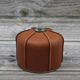 Maxbell PU Gas Canister Cover Gas Cylinder Tank Cover for Outdoor Camping Travel  8cmx10.8cm