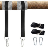 Maxbell Tree Swing Hanging Straps Kit Polyester with Carry Pouch 2.4m