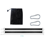 Maxbell Tree Swing Hanging Straps Kit Polyester with Carry Pouch 2.4m