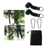 Maxbell Tree Swing Hanging Straps Kit Polyester with Carry Pouch 2.4m