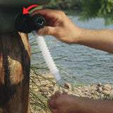 Maxbell Water Container Easy Cleaning Canister Water Tank for Barbecue Camping Green 10L