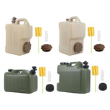 Maxbell Water Container Easy Cleaning Canister Water Tank for Barbecue Camping Green 10L