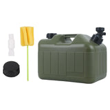 Maxbell Water Container Easy Cleaning Canister Water Tank for Barbecue Camping Green 10L