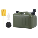 Maxbell Water Container Easy Cleaning Canister Water Tank for Barbecue Camping Green 10L