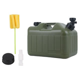 Maxbell Water Container Easy Cleaning Canister Water Tank for Barbecue Camping Green 10L