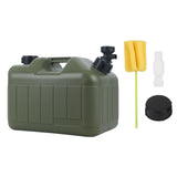 Maxbell Water Container Easy Cleaning Canister Water Tank for Barbecue Camping Green 10L