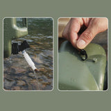 Maxbell Water Container Easy Cleaning Canister Water Tank for Barbecue Camping Green 10L