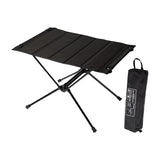 Maxbell Foldable Camping Table Detachable with Storage Bag Portable Desk for Garden Black