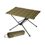 Maxbell Foldable Camping Table Detachable with Storage Bag Portable Desk for Garden Green