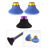 Maxbell Fishing Rod Holder Butt Cushion Gear Bracket Fishing Fighting Accessories purple s black