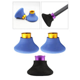 Maxbell Fishing Rod Holder Butt Cushion Gear Bracket Fishing Fighting Accessories purple s black