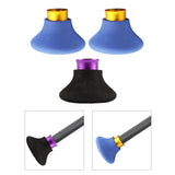 Maxbell Fishing Rod Holder Butt Cushion Gear Bracket Fishing Fighting Accessories purple s black