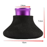 Maxbell Fishing Rod Holder Butt Cushion Gear Bracket Fishing Fighting Accessories purple s black