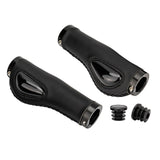 Maxbell MTB Bike Handlebar Grips Shock Absorbing for Bicycle Mountain Road Bike Black