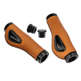 Maxbell MTB Bike Handlebar Grips Shock Absorbing for Bicycle Mountain Road Bike Brown