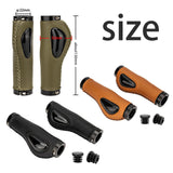 Maxbell MTB Bike Handlebar Grips Shock Absorbing for Bicycle Mountain Road Bike Brown