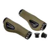 Maxbell MTB Bike Handlebar Grips Shock Absorbing for Bicycle Mountain Road Bike Green