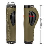 Maxbell MTB Bike Handlebar Grips Shock Absorbing for Bicycle Mountain Road Bike Green