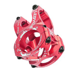 Maxbell Bike Short Stem Mountain Road Bicycle 28.6mm 1-1/8 31.8mm Handlebar Stem Red
