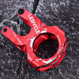 Maxbell Bike Short Stem Mountain Road Bicycle 28.6mm 1-1/8 31.8mm Handlebar Stem Red
