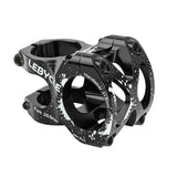 Maxbell Bike Short Stem Mountain Road Bicycle 28.6mm 1-1/8 31.8mm Handlebar Stem Black