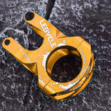 Maxbell Bike Short Stem Mountain Road Bicycle 28.6mm 1-1/8 31.8mm Handlebar Stem Gold