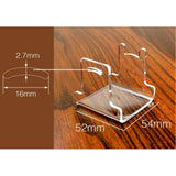 Maxbell Fishing Reel Display Stand Organizer Acrylic for Baitcasting Reel Collection