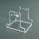Maxbell Fishing Reel Display Stand Organizing Rack Acrylic Accs Solid Portable B