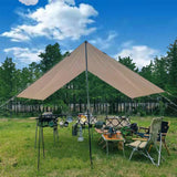 Maxbell Camping Tent Tarp Sun Shelter Canopy Awning Rainproof for Travel Picnic Yard