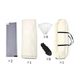 Maxbell Camping Tent Tarp Sun Shelter Canopy Awning Rainproof for Travel Picnic Yard