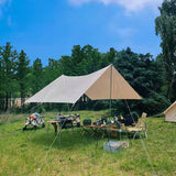 Maxbell Camping Tent Tarp Sun Shelter Canopy Awning Rainproof for Travel Picnic Yard