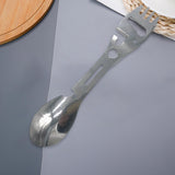 Maxbell Multifunctional Spork Spoon Wrench Portable for Camping Traveling Silver
