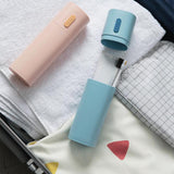 Maxbell Travel Toothbrush Holder Adults Traveling Camping Bathroom  White