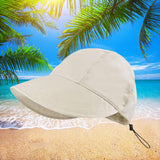 Maxbell Foldable Sun Hat Sunshade Sun Protection Gift Ladies Outdoor Holiday