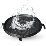 Maxbell Portable Frying Pan Griddle Non Stick Grill Pan Steak Barbecue Grilling
