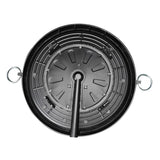 Maxbell Portable Frying Pan Griddle Non Stick Grill Pan Steak Barbecue Grilling