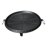 Maxbell Portable Frying Pan Griddle Non Stick Grill Pan Steak Barbecue Grilling