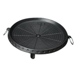 Maxbell Portable Frying Pan Griddle Non Stick Grill Pan Steak Barbecue Grilling