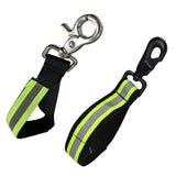 Maxbell Firefighter Glove Strap Turnout Gear Tool Nylon Firefighting Glove Strap Black