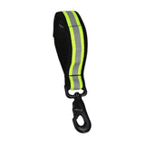 Maxbell Firefighter Glove Strap Turnout Gear Tool Nylon Firefighting Glove Strap Black
