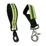 Maxbell Firefighter Glove Strap Turnout Gear Tool Nylon Firefighting Glove Strap Black