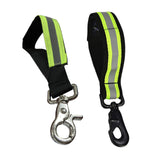 Maxbell Firefighter Glove Strap Turnout Gear Tool Nylon Firefighting Glove Strap Black