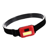 Maxbell LED Headlamp flashlights Elastic Head Band Light for Hiking Mountaineering Red