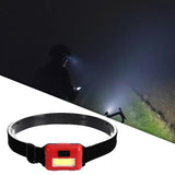 Maxbell LED Headlamp flashlights Elastic Head Band Light for Hiking Mountaineering Red