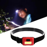 Maxbell LED Headlamp flashlights Elastic Head Band Light for Hiking Mountaineering Red