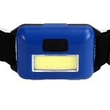 Maxbell LED Headlamp flashlights Elastic Head Band Light for Hiking Mountaineering Blue